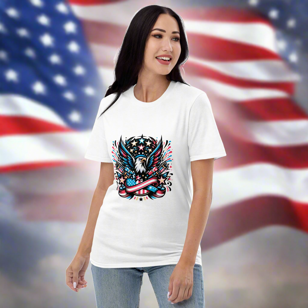 Limited edition 4th of July patriot bird t-shirt design available at vote2024.shop. Show your American pride with this exclusive patriotic apparel. Perfect for Independence Day celebrations and promoting voting awareness. Shop now at vote2024.shop.